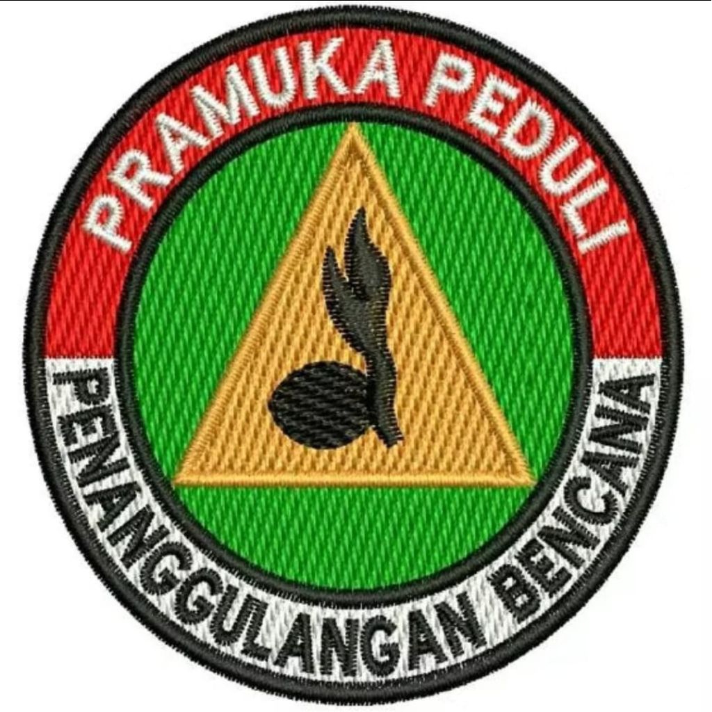 Pramuka peduli full bordir