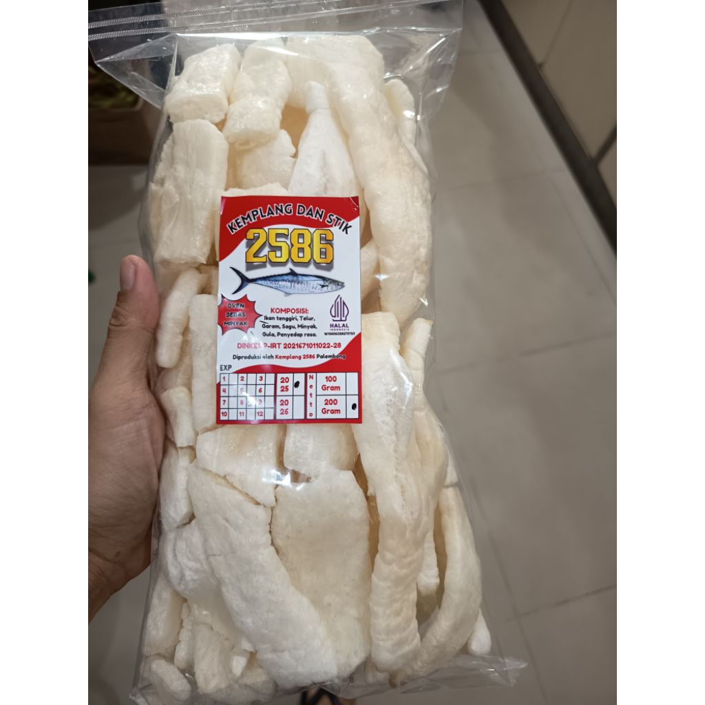 

Kerupuk Oven Ikan bentuk Stik