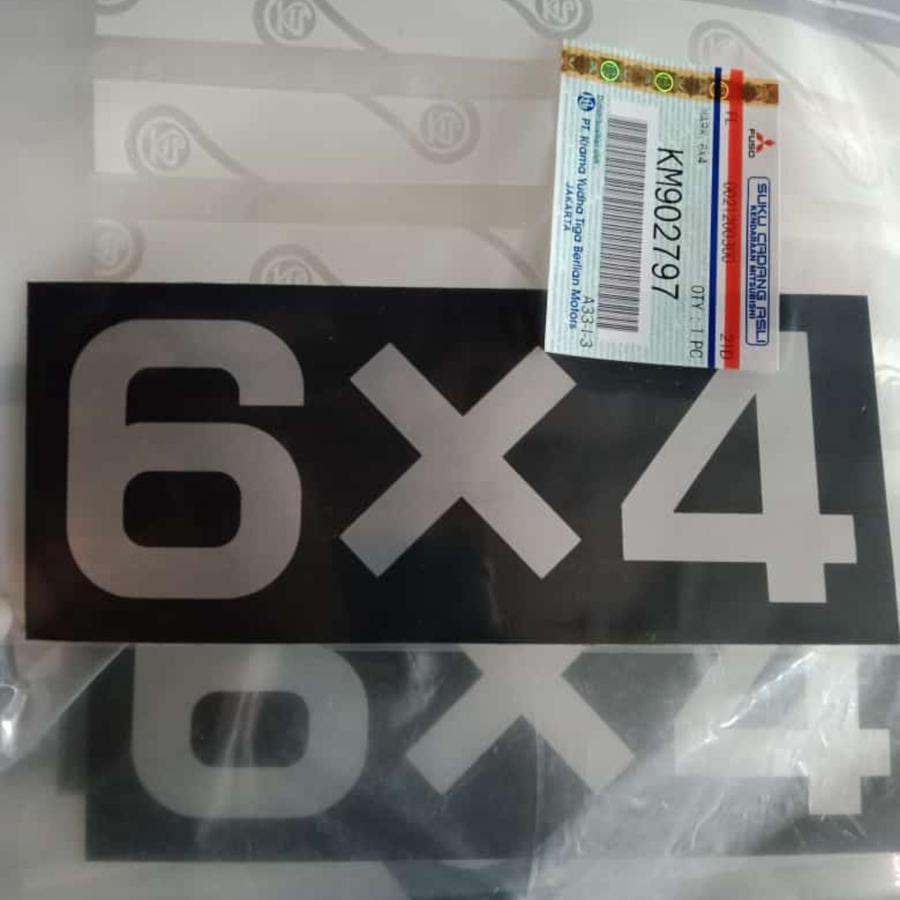 STICKER 6X4 ORIGINAL MITSUBISHI FUSO KM902797