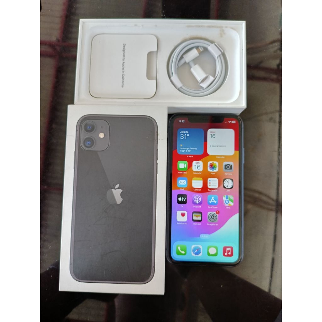IPHONE 11 64GB SEKEN RASA BARU