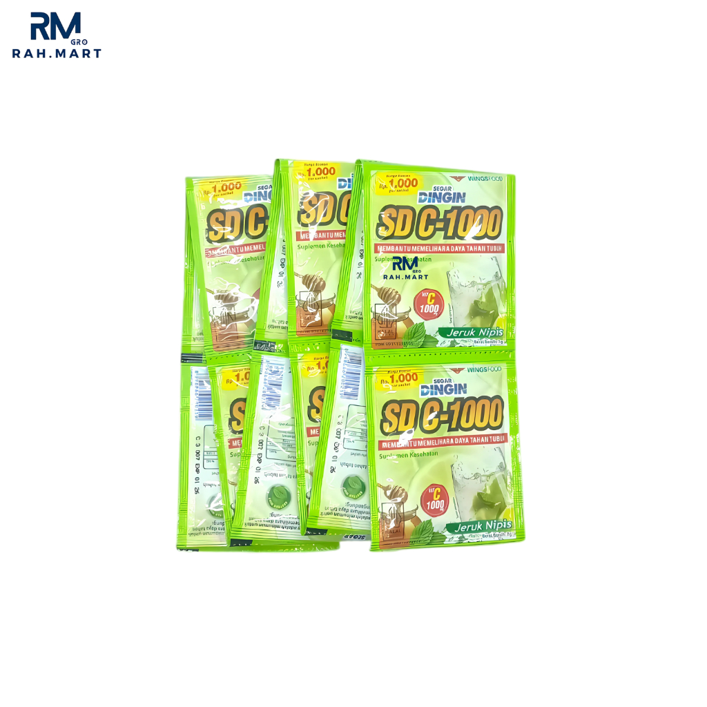 

Segar Dingin SD C-1000 Sachet 7gr (Isi:12)