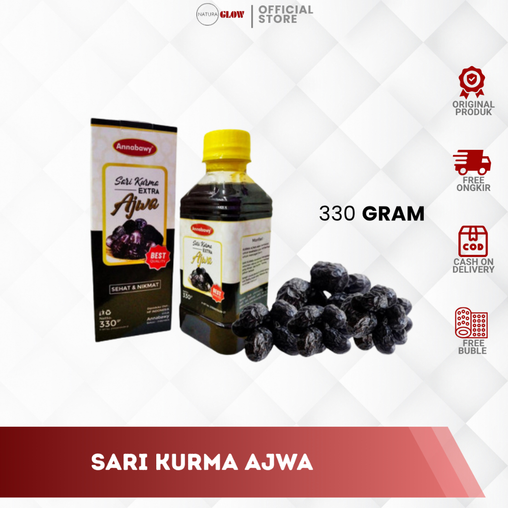 

SARI KURMA EKSTRA KURMA AJWA – 100% original | kurma pilihan kualitas premium | penambah energi & daya tahan tubuh | aman untuk anak & dewasa
