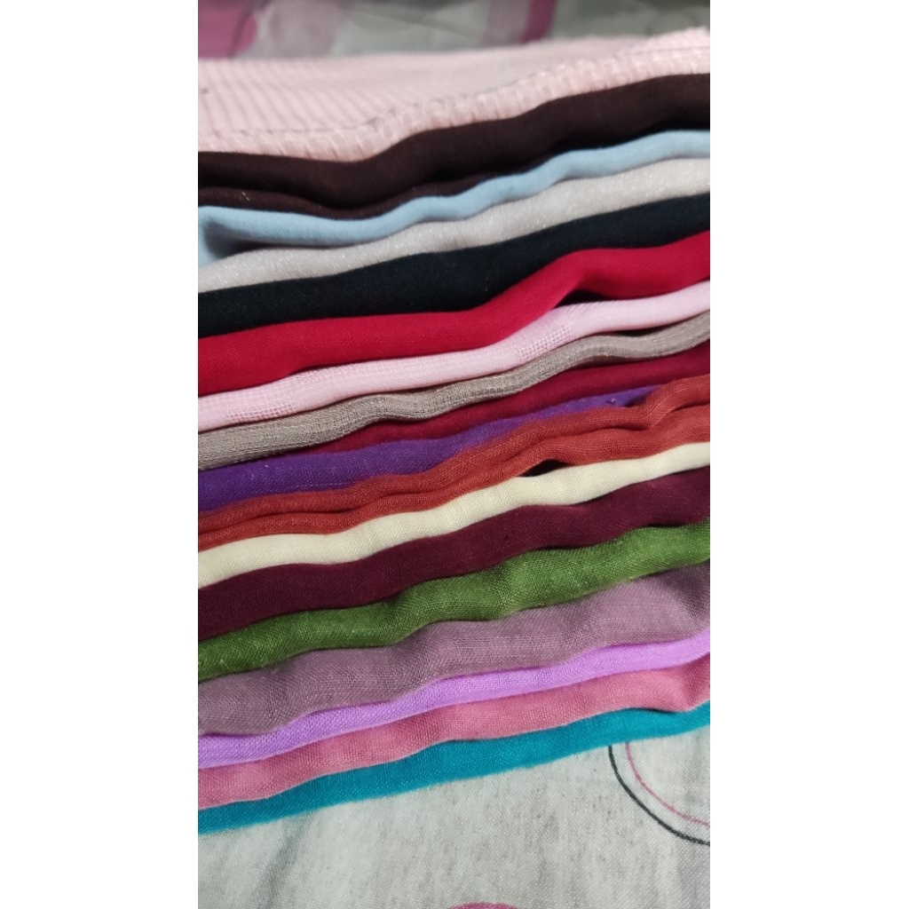 Selusin Jilbab Paris PL / 1 lusin /grosir jilbab paris #PL #jilbabparis #selusin #lusinan