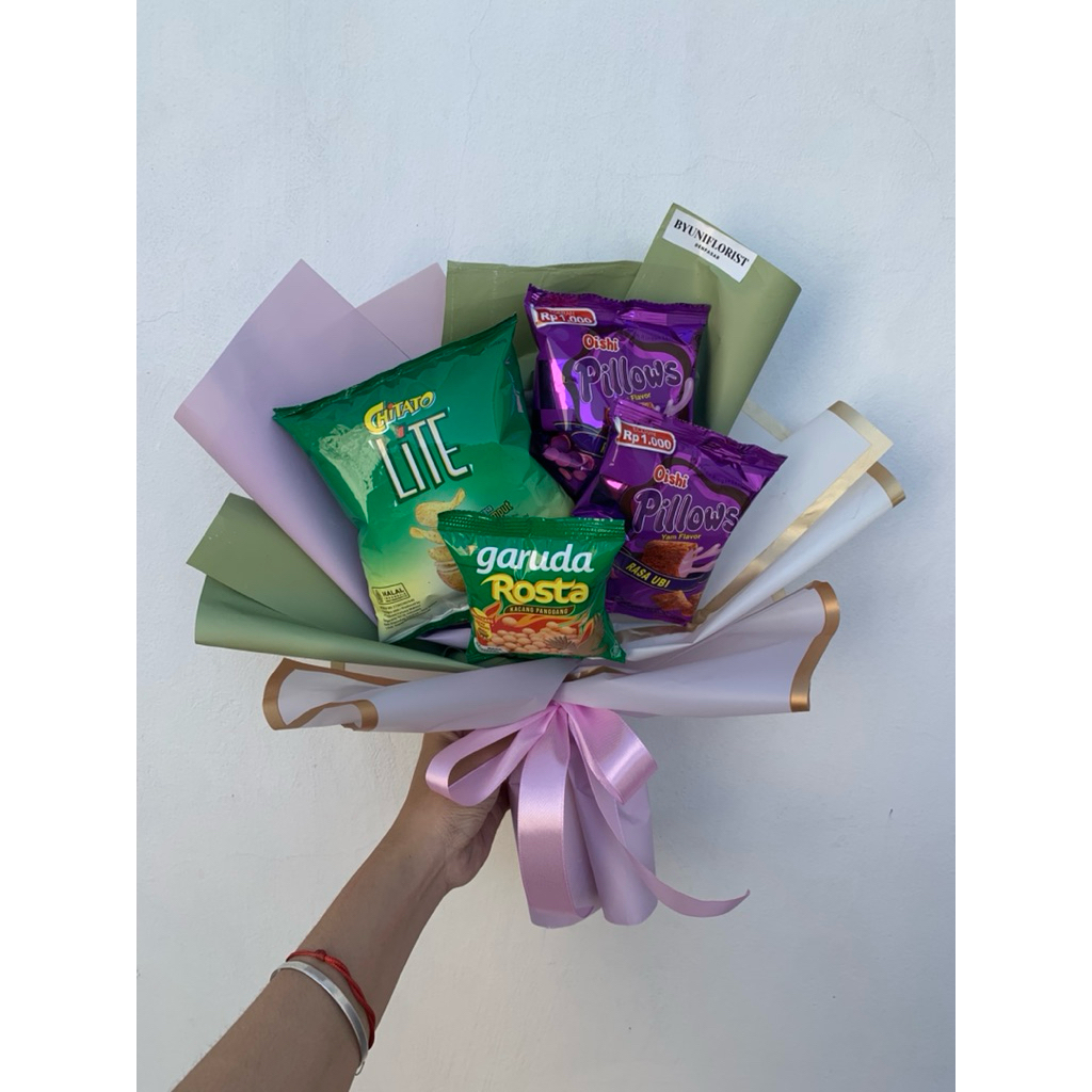 

[Byuniflorist] Bouquet snack birthday kids hadiah ulang tahun sovenir hampers
