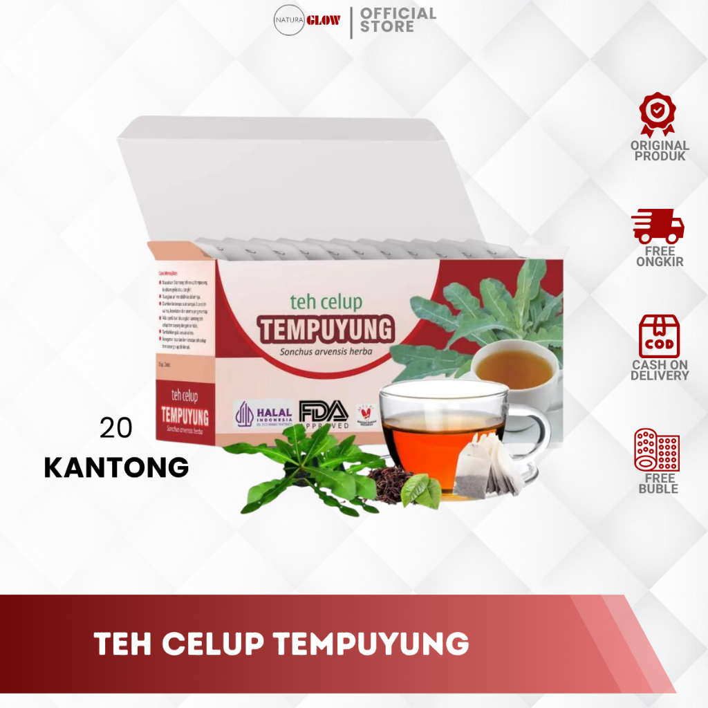 

TEH TEMPUYUNG TAZAKKA HERBAL CELUP - 20 Kantong | Pilihan Alami untuk Kesehatan Ginjal & Pencernaan | Teh Celup Herbal Original 100% dari Tazakka