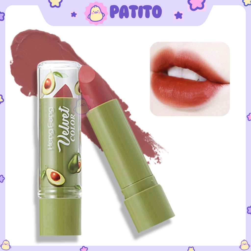 Avocado Lip Super Matte Lipstick Hasaya Girl Lipstik 6 Color Tahan Lama - XX126