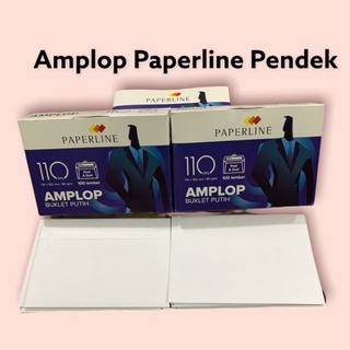 

Amplop Merk Paperline 110 PPS(PENDEK) dan 90 PPS(Panjang) ISI 100 Lembar