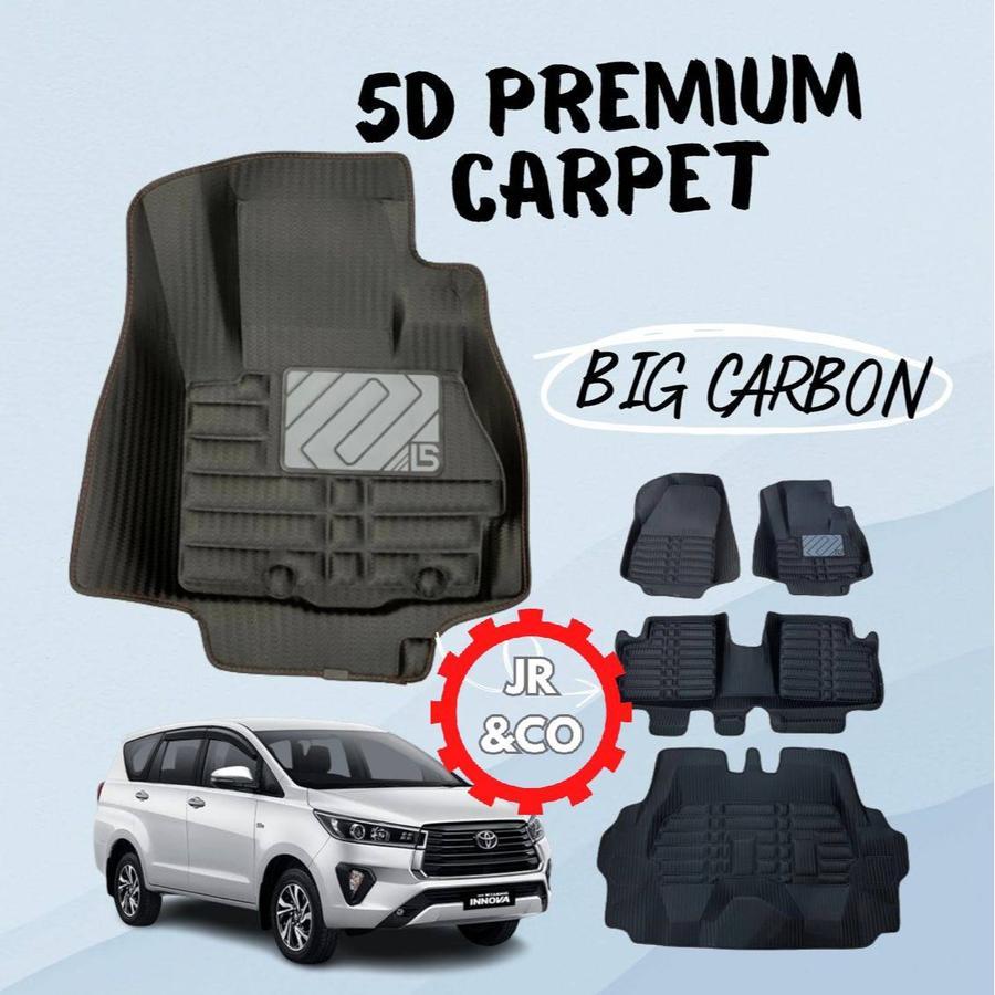 Karpet 5D Premium Toyota Innova Reborn 2016 2017 2018 2019 2020 2021 2022 2023 2024 2025