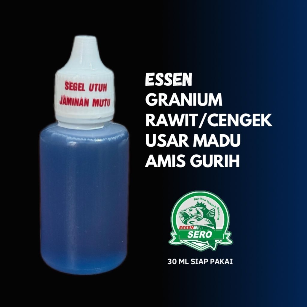 Essen Granium Cengek/Rawit Usar Madu Amis Gurih/Essen Lomba dan Harian/Essen Sero Original