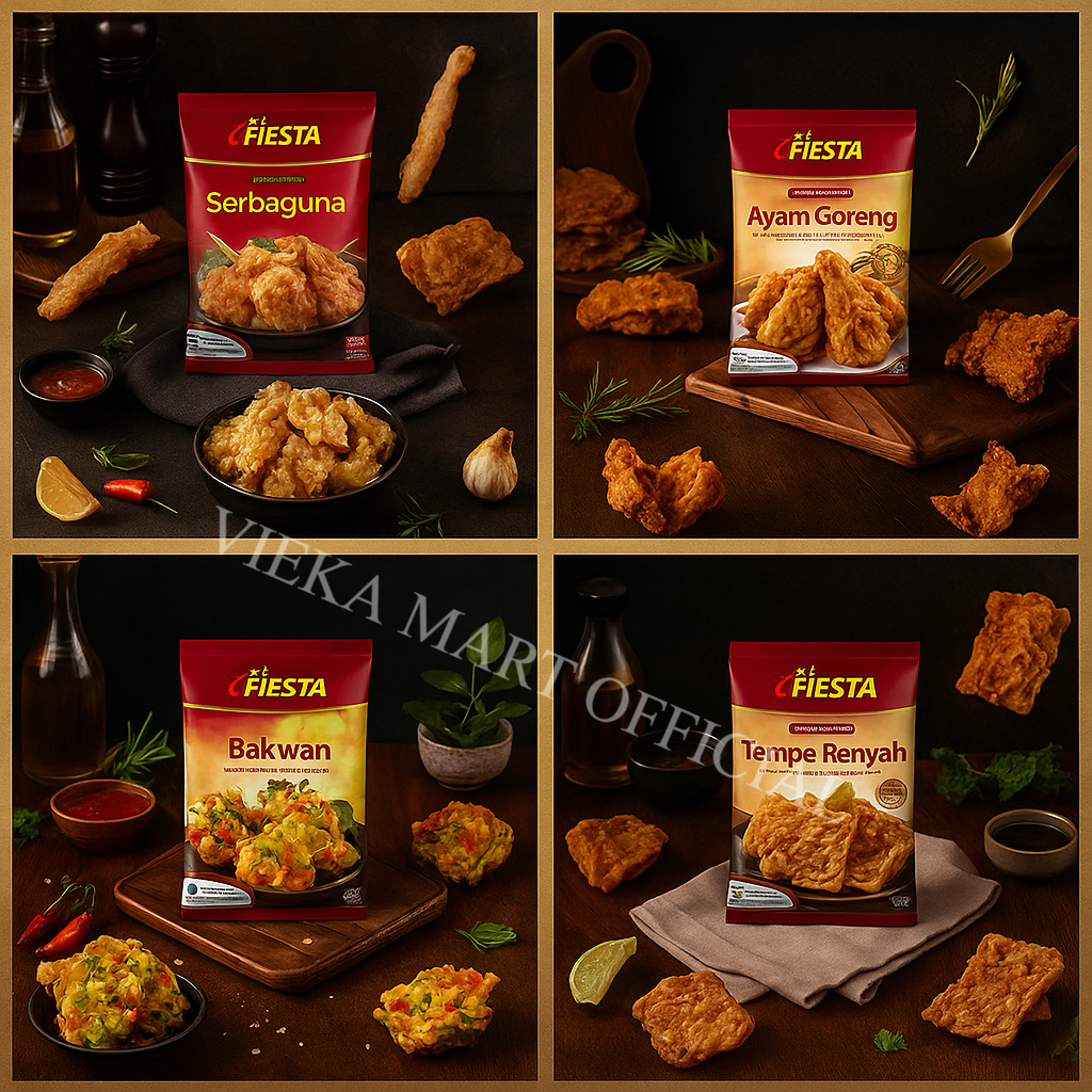 

FIESTA Tepung Bumbu 80g dapat 3 pcs | Tepung Bumbu Serbaguna | Tepung Bumbu Tempe Renyah | Tepung Bumbu Bakwan | Tepung Bumbu Ayam Goreng