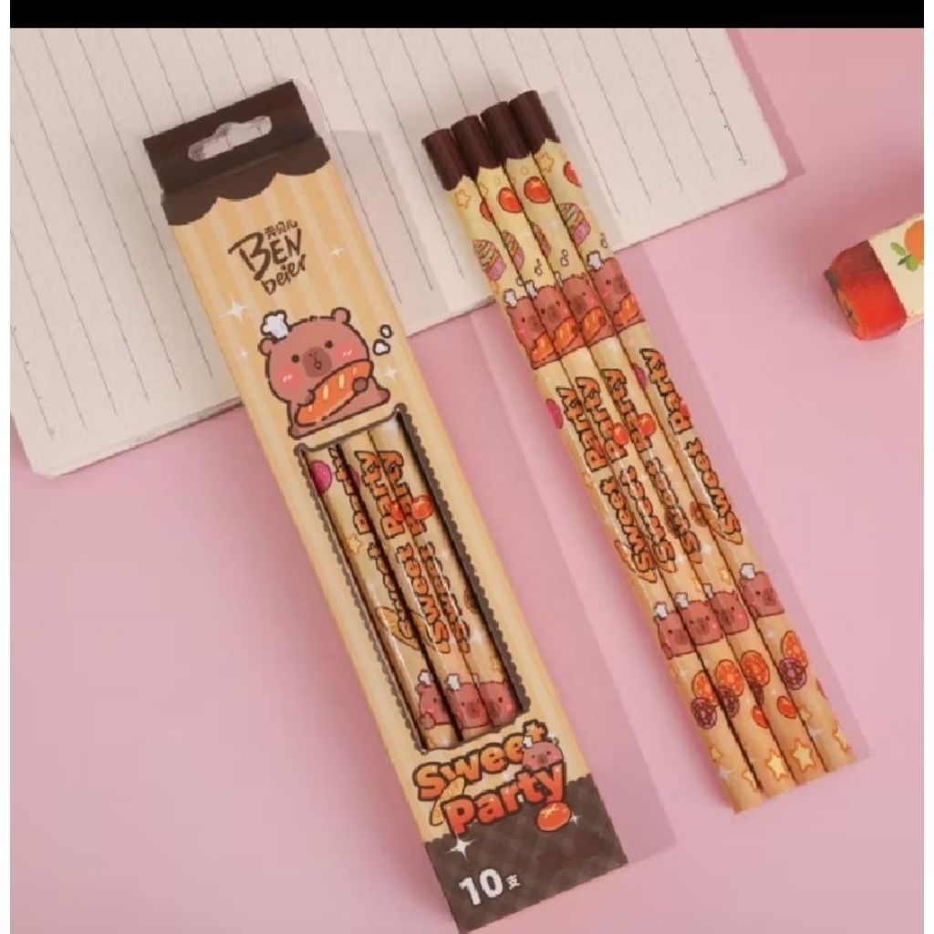 

Pensil Motif Karakter LABUBU / Pensil Karakter Lucu