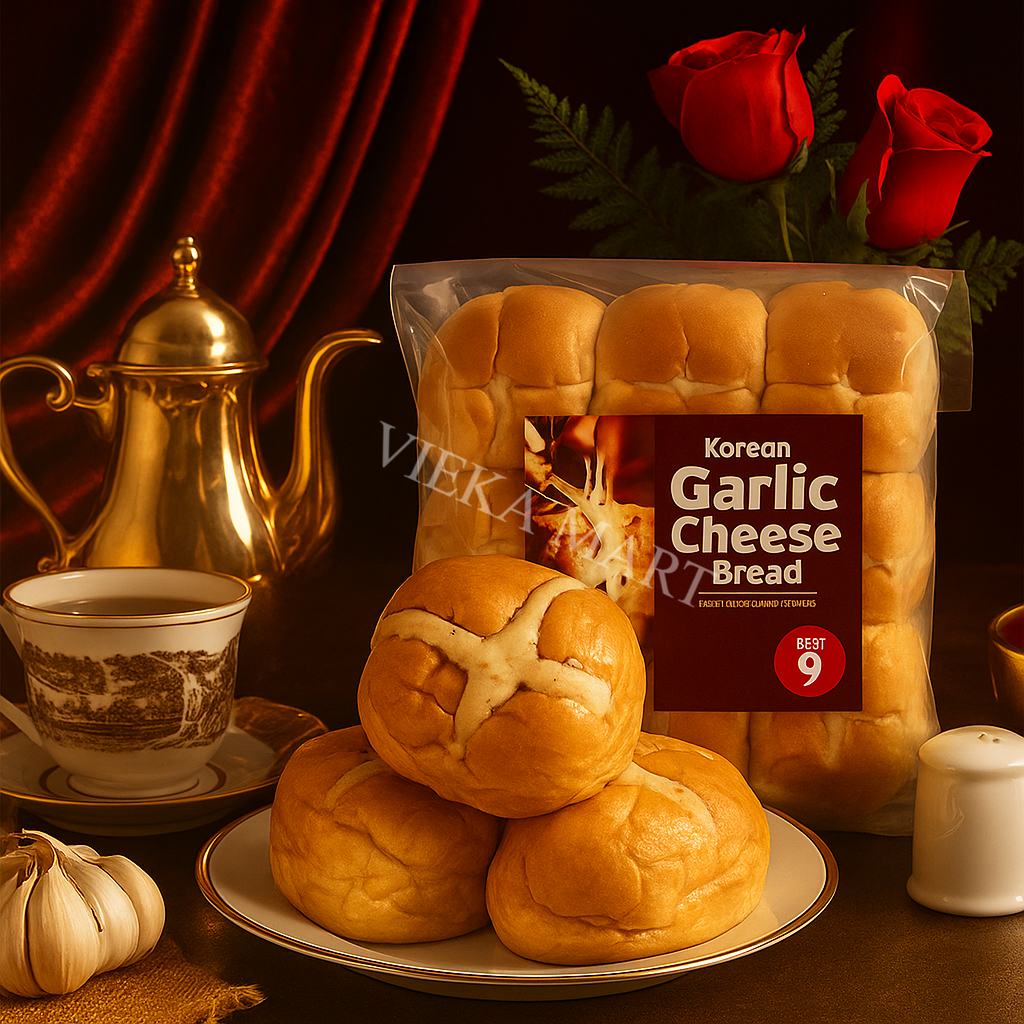 

Korean Garlic Cheese Bread