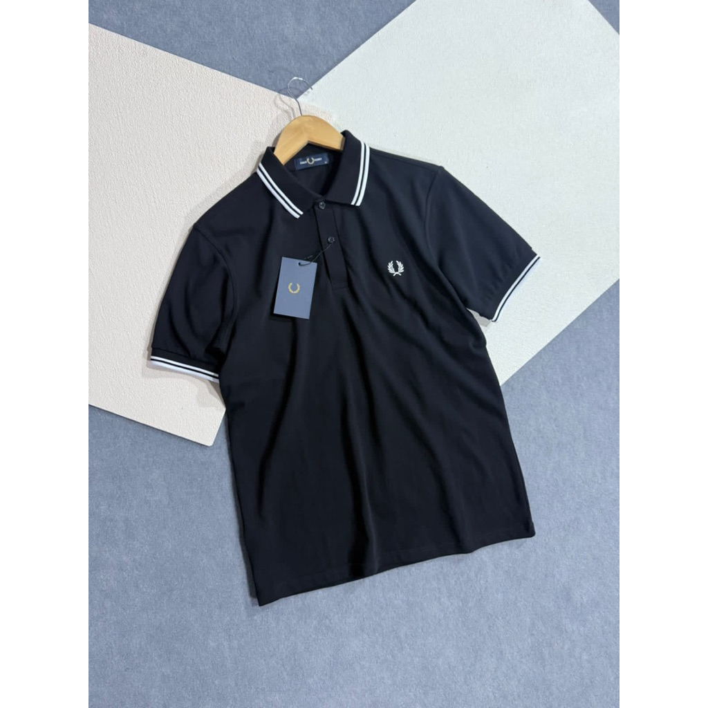 FRED PERRY TWIN TIPPED POLO SHIRT