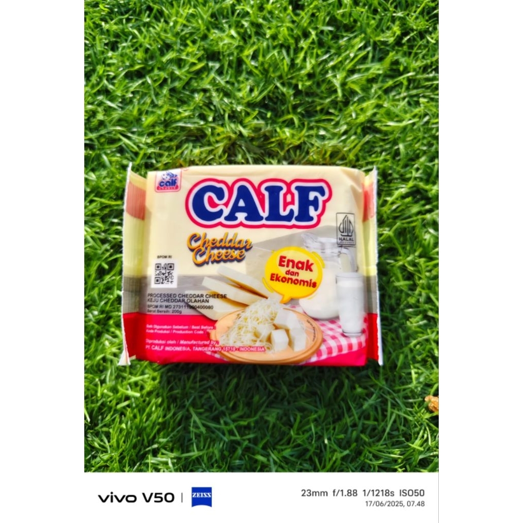 

Calf Cheddar Cheese 200 gram. Enak dan Ekonomis