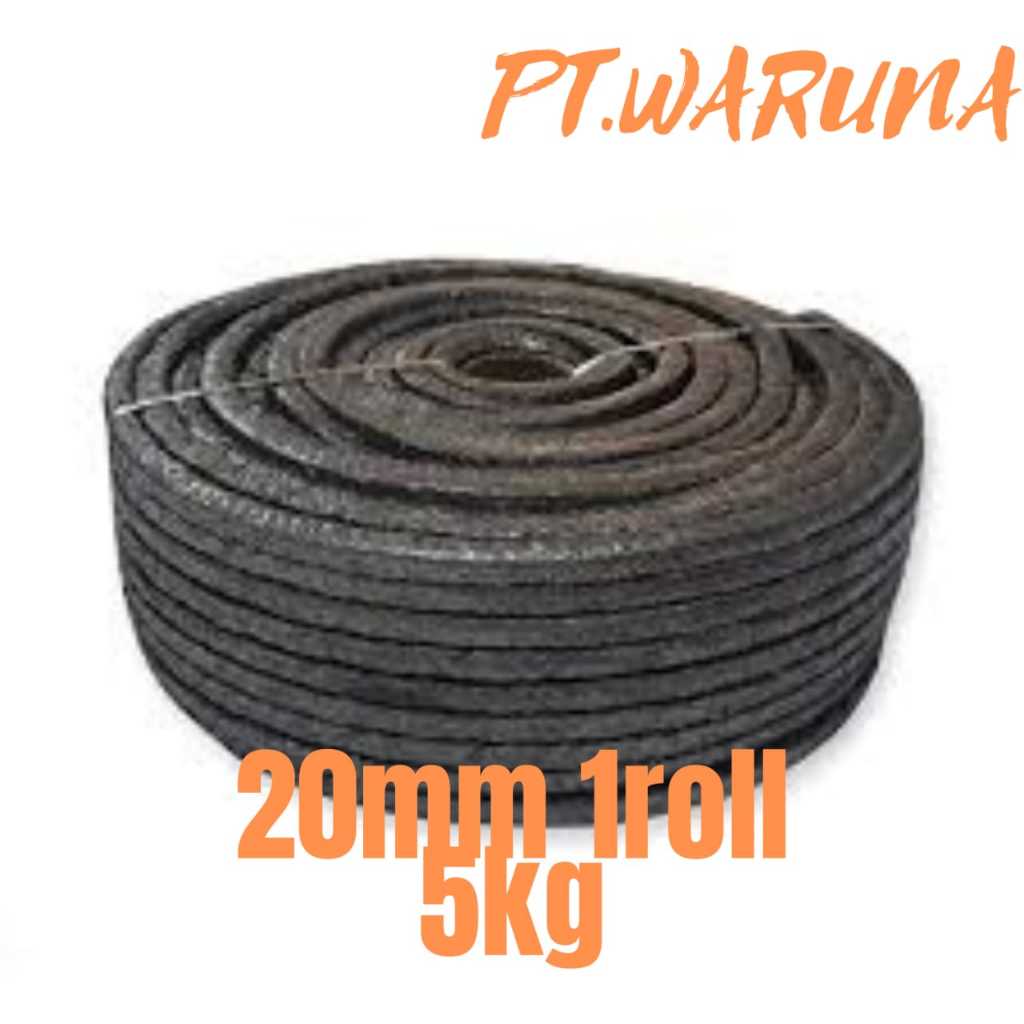 gland graphite packing / grafik / graphite 20mm