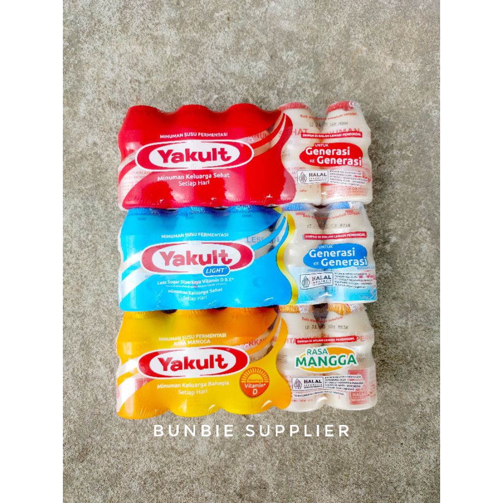 

Yakult Minuman Prebiotik 1pack isi 5pcs / Minuman Susu Fermentasi