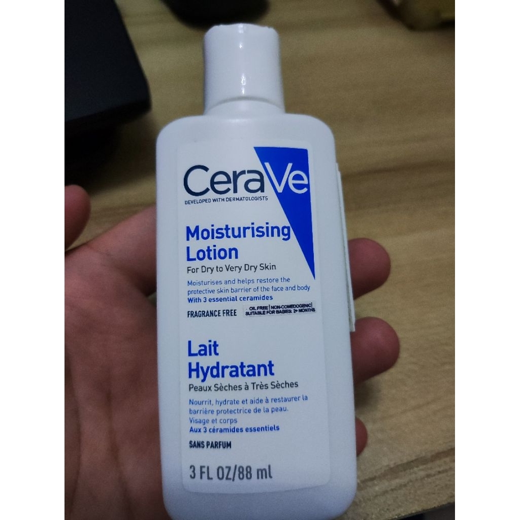 95% preloved cerave moisturizer lotion