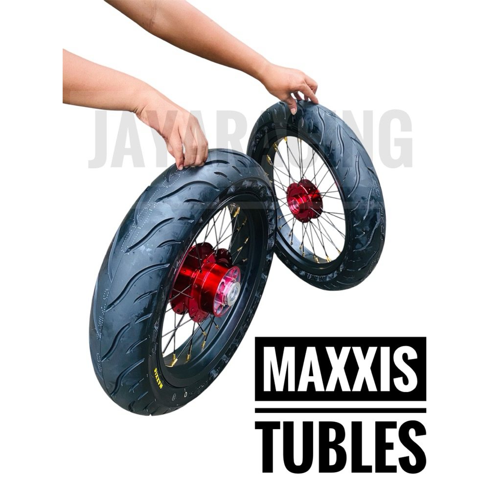 Velg tapak lebar 250 300 350 17 Vixion Scorpio Byson Rx king Xsr R15 Xabre Megapro Tiger Verza Cb 15