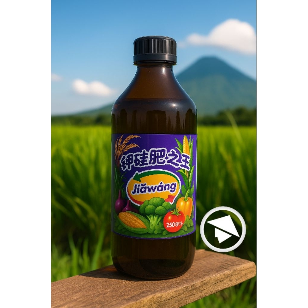 PUPUK KALIUM SILIKA MURNI JIAWANG 250 ml JIA WANG