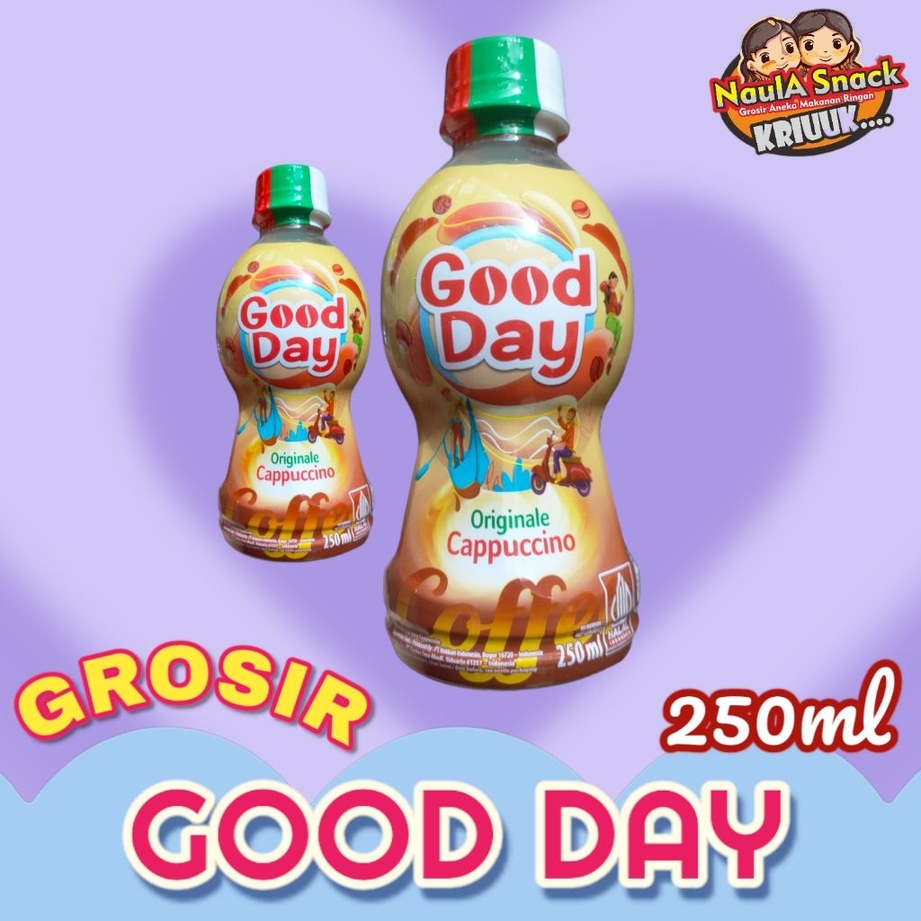 

beli 1 dapat 2 good day botol capucino
