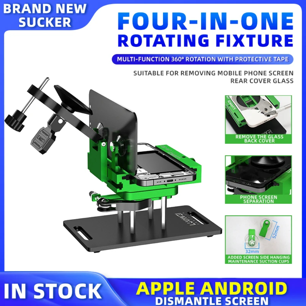 LOUWEI LW-301 PRO 4-IN-1  Mobile Phone LCD Screen Separation Fixture With Suction Cup Touch Screen P