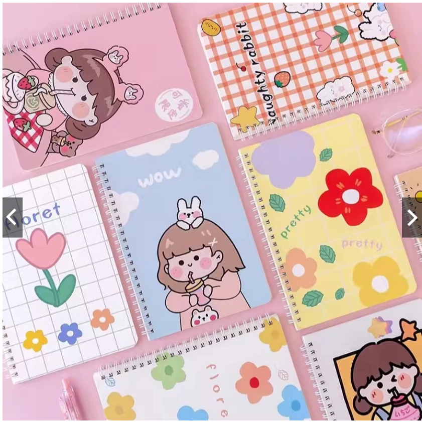 

Buku Notebook Mini Alat Tulis Sekolah Anak Kartun