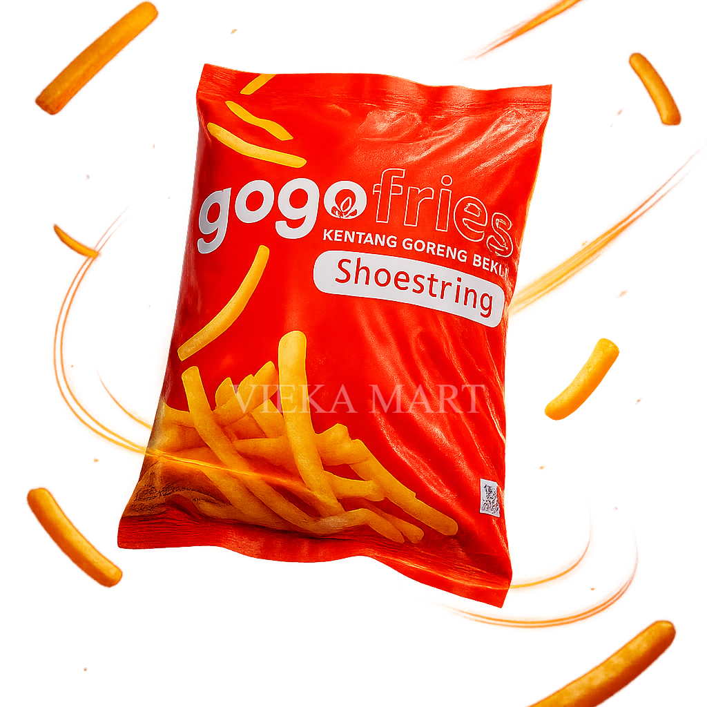 

GOGO Fries Shoestring kentang goreng Frozen 1kg