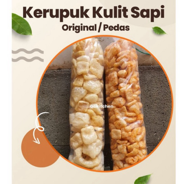 

Kerupuk kulit sapi 1 ball