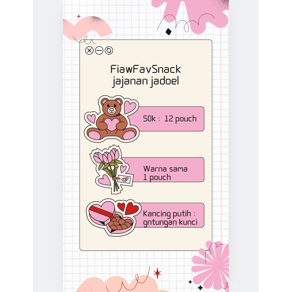 

Wishh snack jajanan jadoell