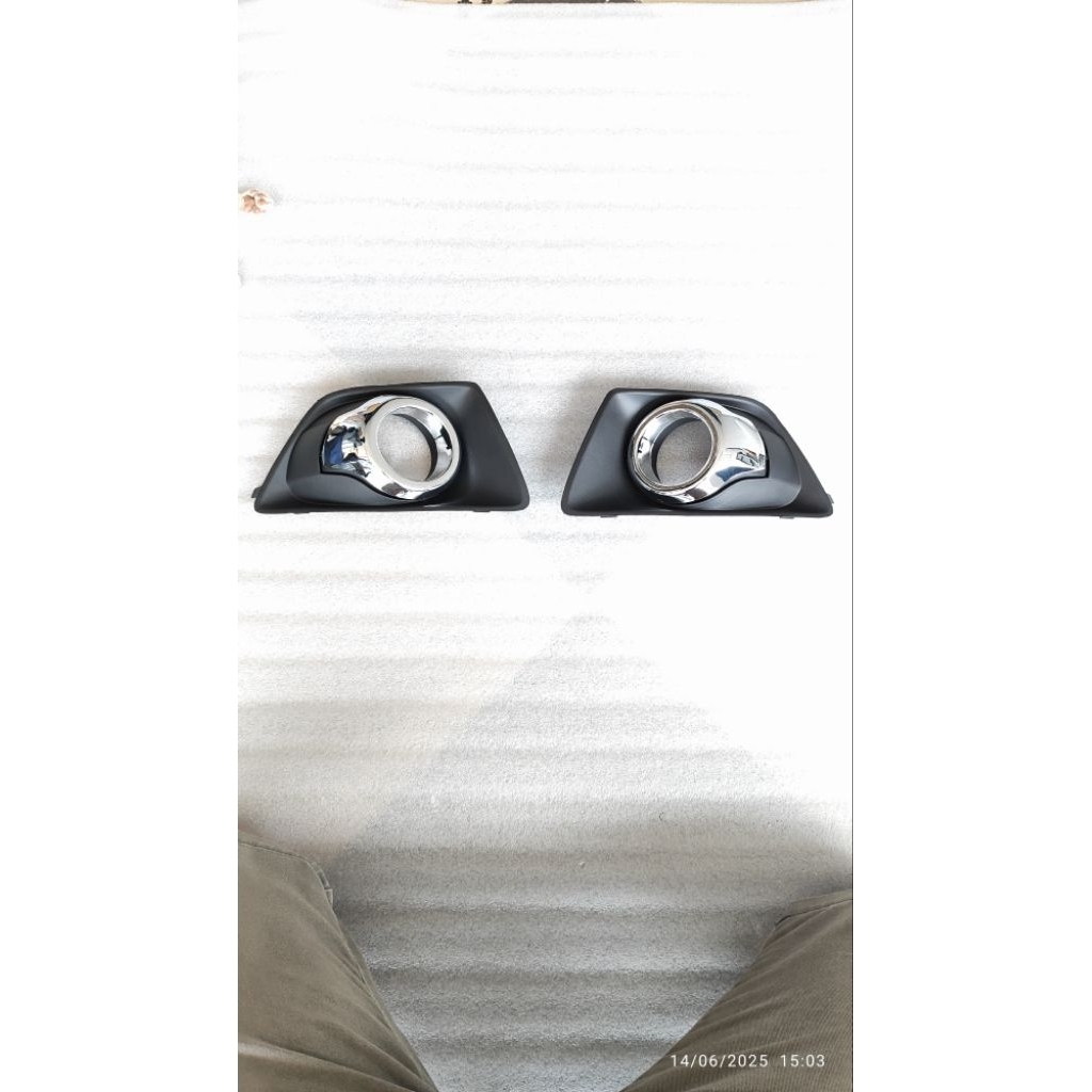 Cover foglamp chrome ring Ecosport