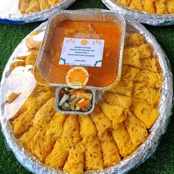 

Roti jala chicken Curry