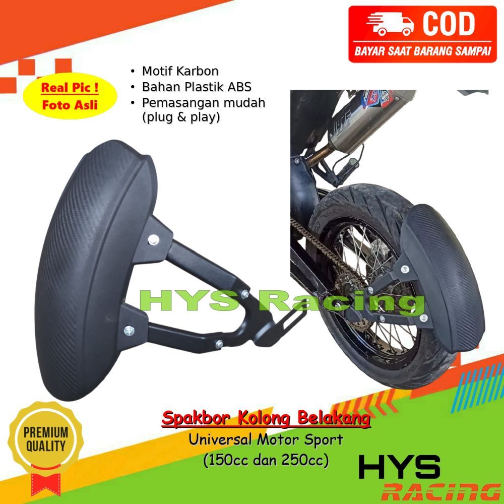 HYC Spakbor Slebor Belakang R15 R25 CBR NINJA GSX CB150R VIXION BYSON XABRE MEGAPRO MX KING TIGER VE