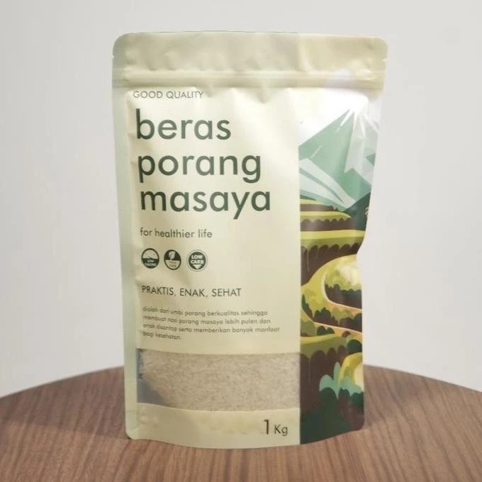

Ready !!! Beras Porang Masaya Praktis Enak Sehat 1kg