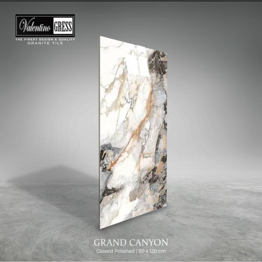 GRANIT LANTAI 60x120 GRAND CANYON VALENTINO GRESS GLOSSY