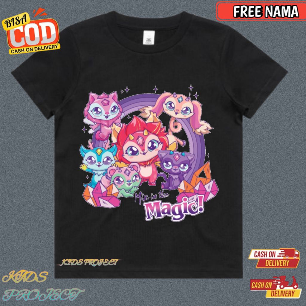 Atasan Kaos Anak Magic Mixies Magical