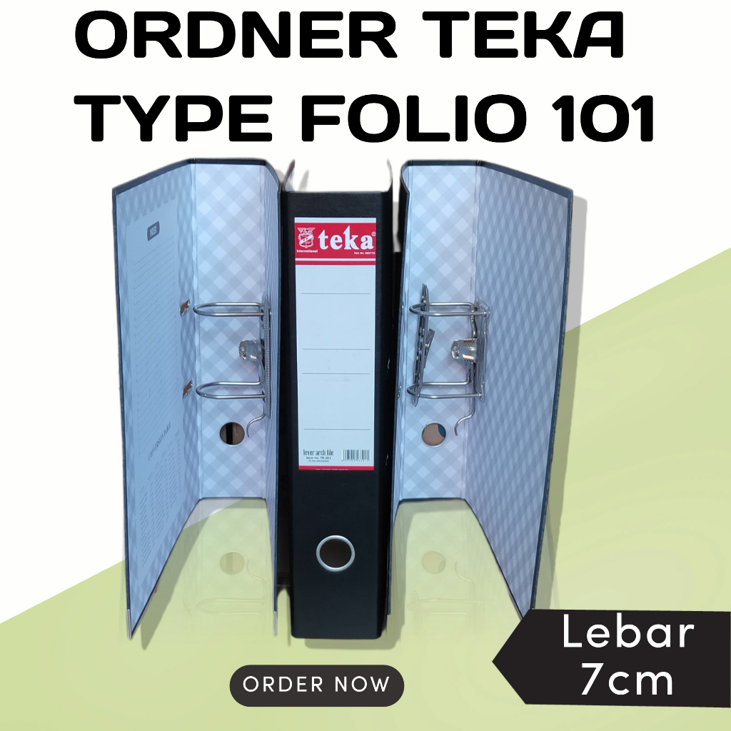 

Odner / Ordner / Otner / Orgenizer Merk Teka 101 102 103 warna merah