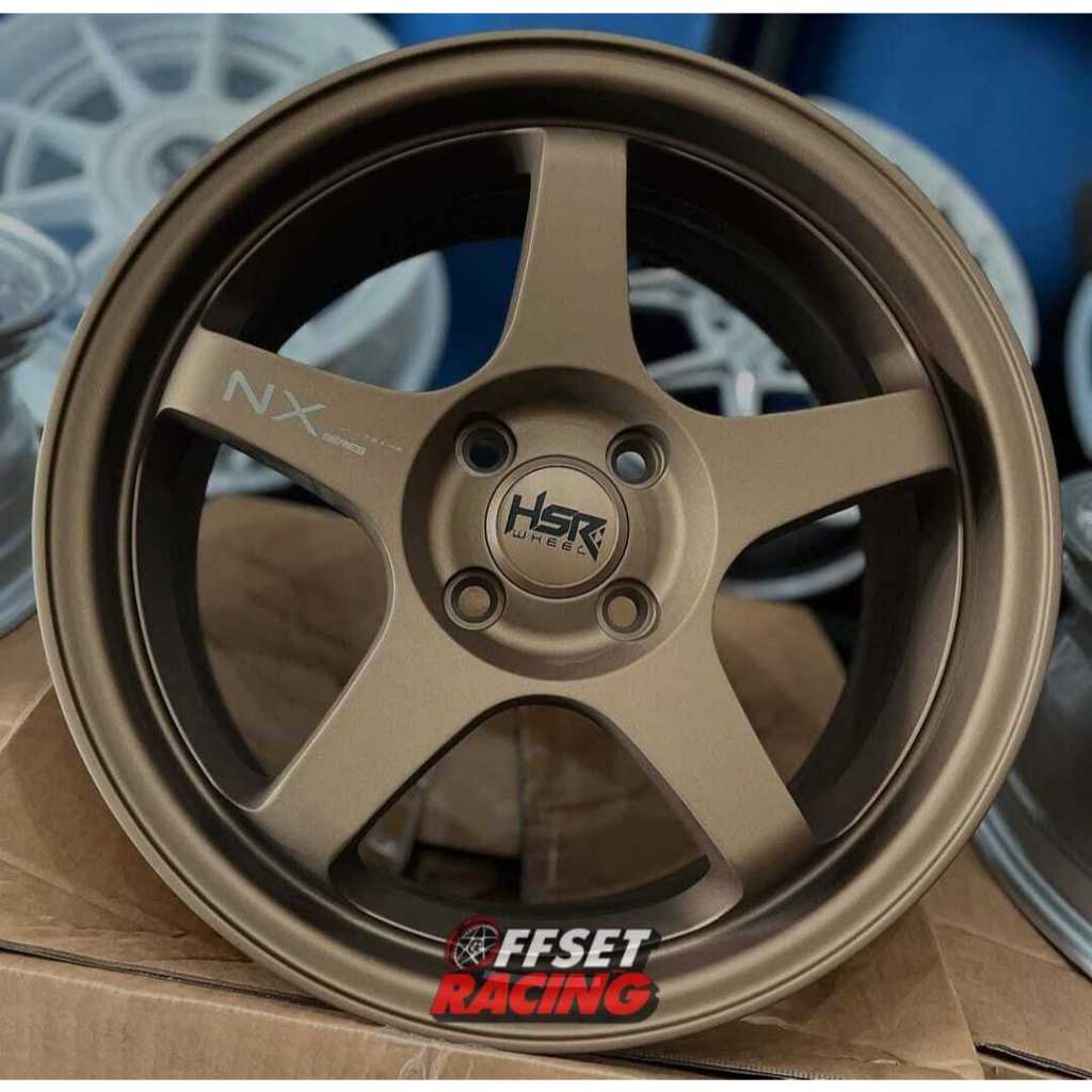 Velg HSR R16 Mobil Jazz Yaris Swift Brio Agya Velg Mobil HSR KAILOLO Ring 16 PCD 4X100