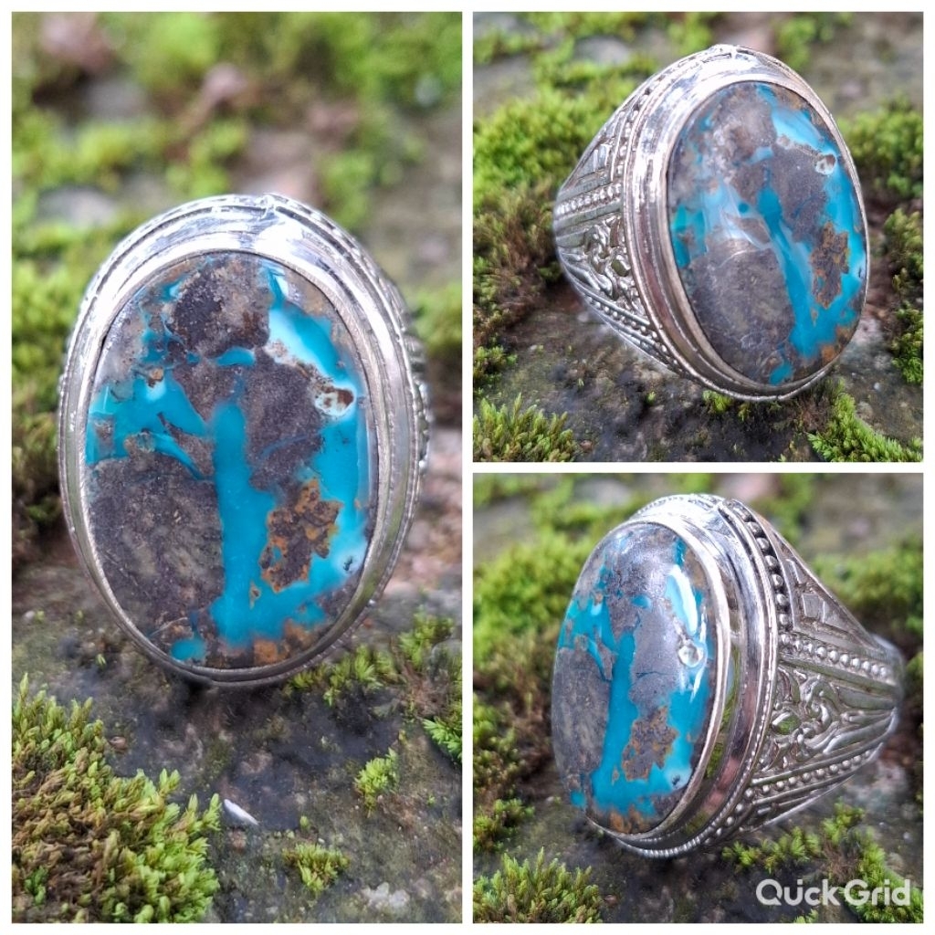 PIRUS PERSIA WARNA BIRU ROYAL SERAT MAS KOMBINASI HITAM