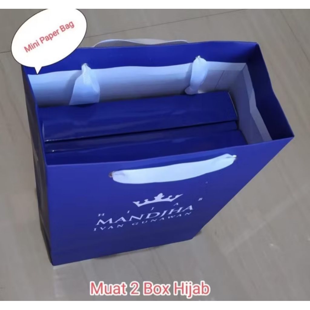 

Mandjha Paper Bag Mini Ivan Gunawan 24*19 Tebal 9 Cm