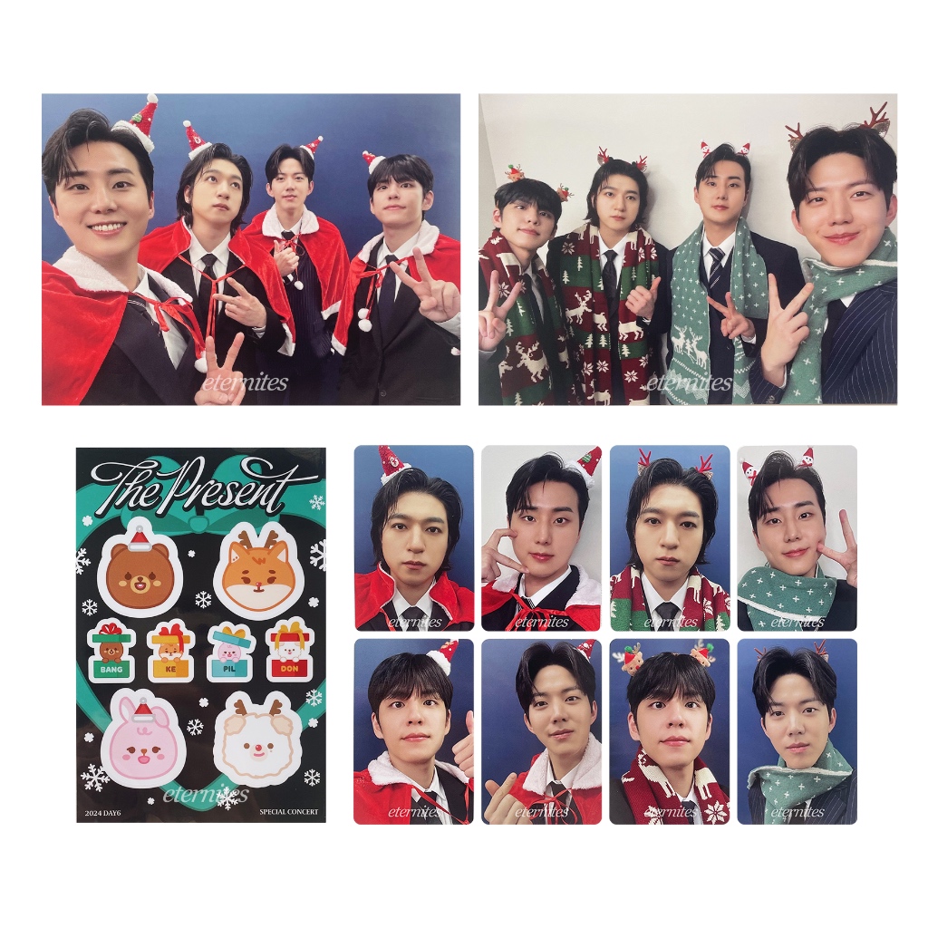 [ READY STOCK / OFFICIAL ] DAY6 THE PRESENT 2024 ENTRANCE CONCERT PC PHOTOCARD STICKER SUNGJIN YOUNG