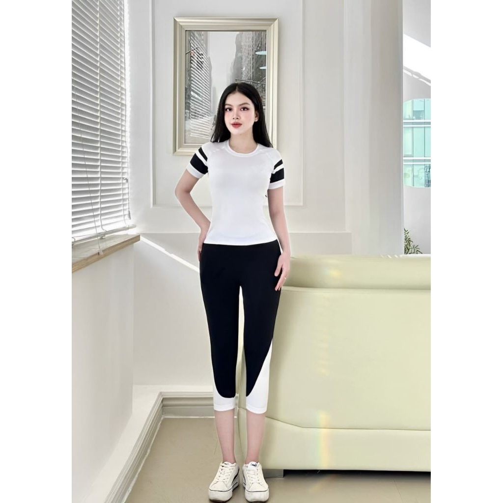 Setelan Baju Senam Aerobic