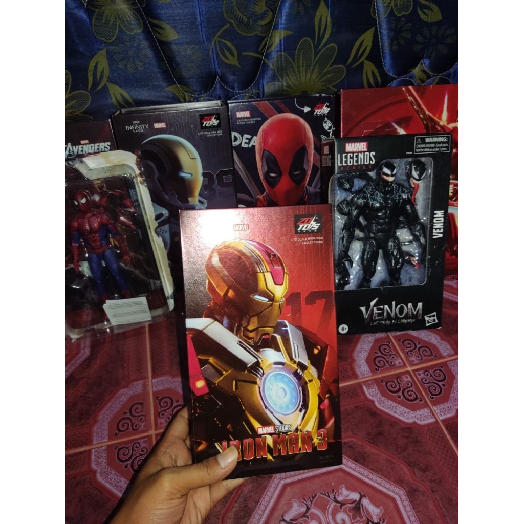 ZD TOYS IRON MAN 3 MARK 17 HEARTBREAKER