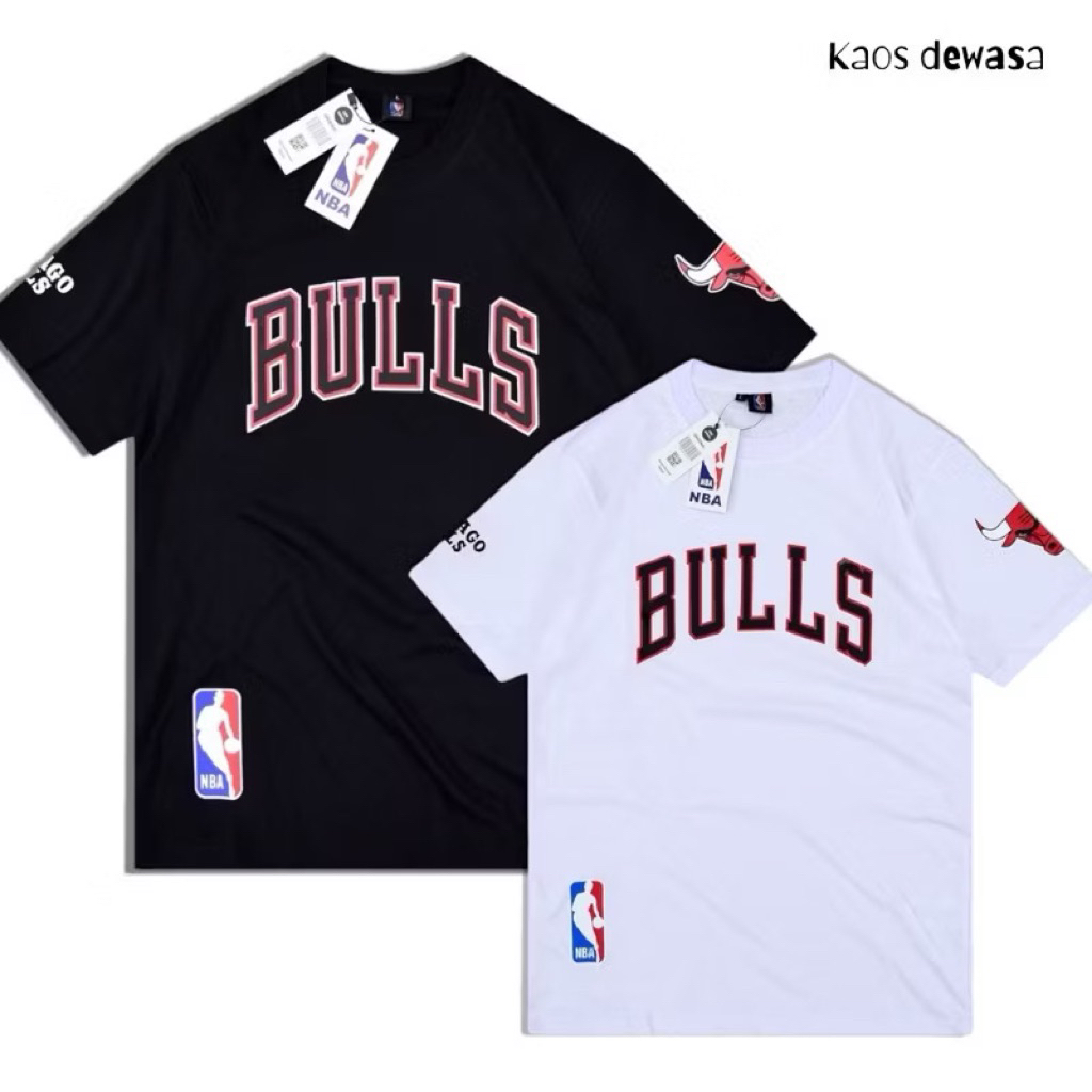 Kaos Chicago Bulls Kaos Basket Chicago Baju Bulls Pria