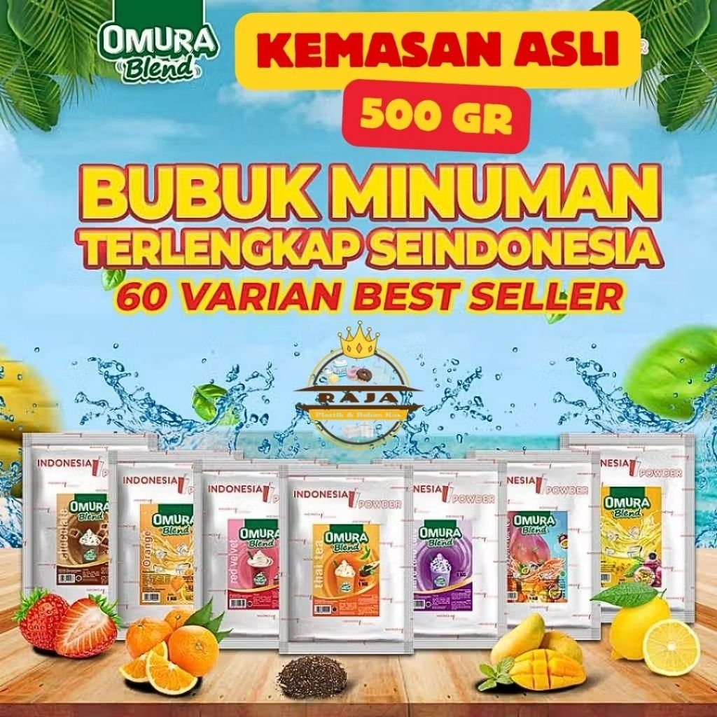 

OMURA Blend Bubuk Minuman Kemasan ASLI 500gr