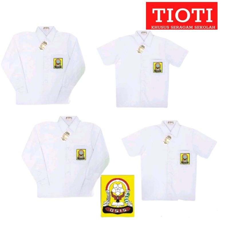 [TIOTI] SERAGAM SEKOLAH SMP BAHAN SWESI PENDEK DAN PANJANG UNISEX / SERAGAM SEKOLAH TIOTI / TIOTI SM
