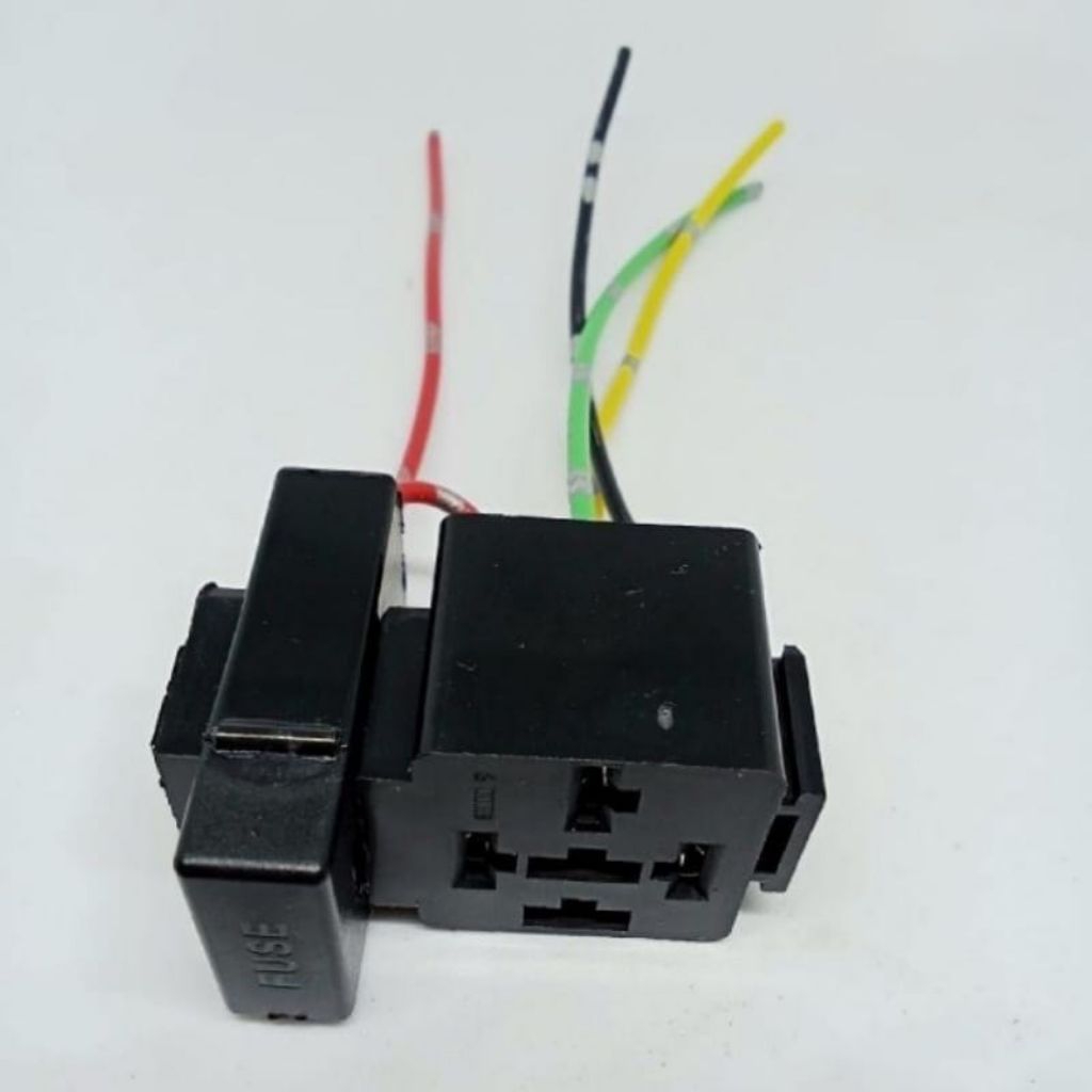 Soket Relay Gandeng 4 Kaki 5 Kaki Set Fuse Box Sekring Tancap Besar