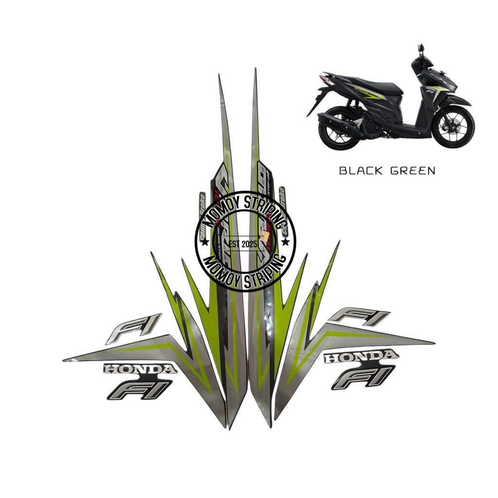 STIKER STRIPING VARIO TECHNO 125 2016 ISS
