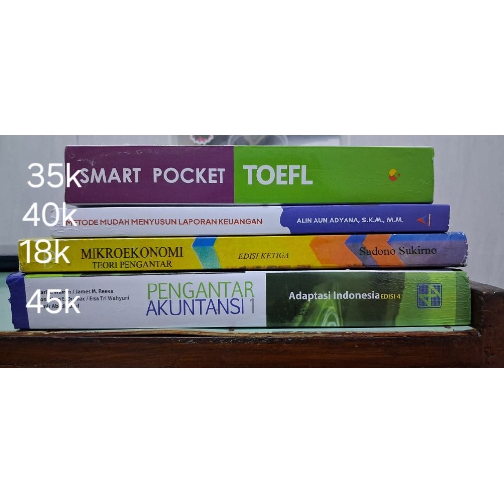 wts preloved buku pelajaran toefl