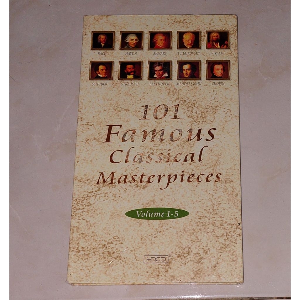 cd Boxset 101 FAMOUS CLASSICAL MASTERPIECES