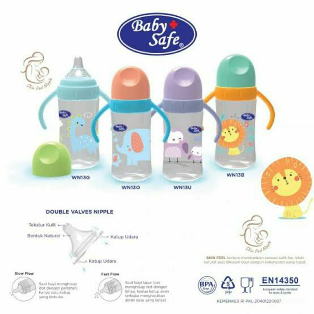 Botol Dot Pegangan Baby Safe